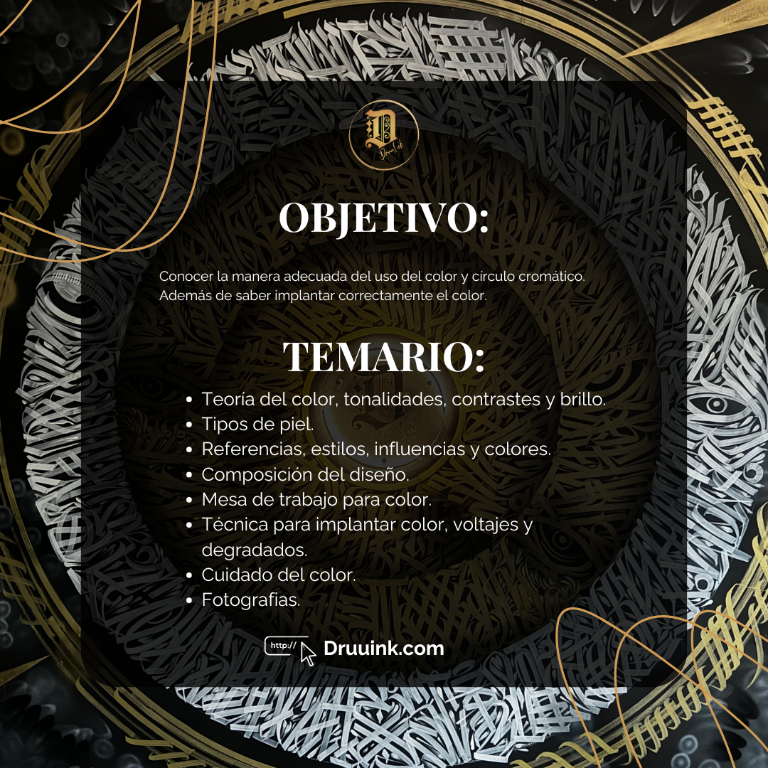 Curso de Color en Tatuaje