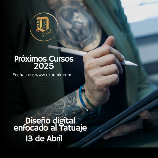 💻 Curso Intensivo de Diseño Digital para Tatuadores