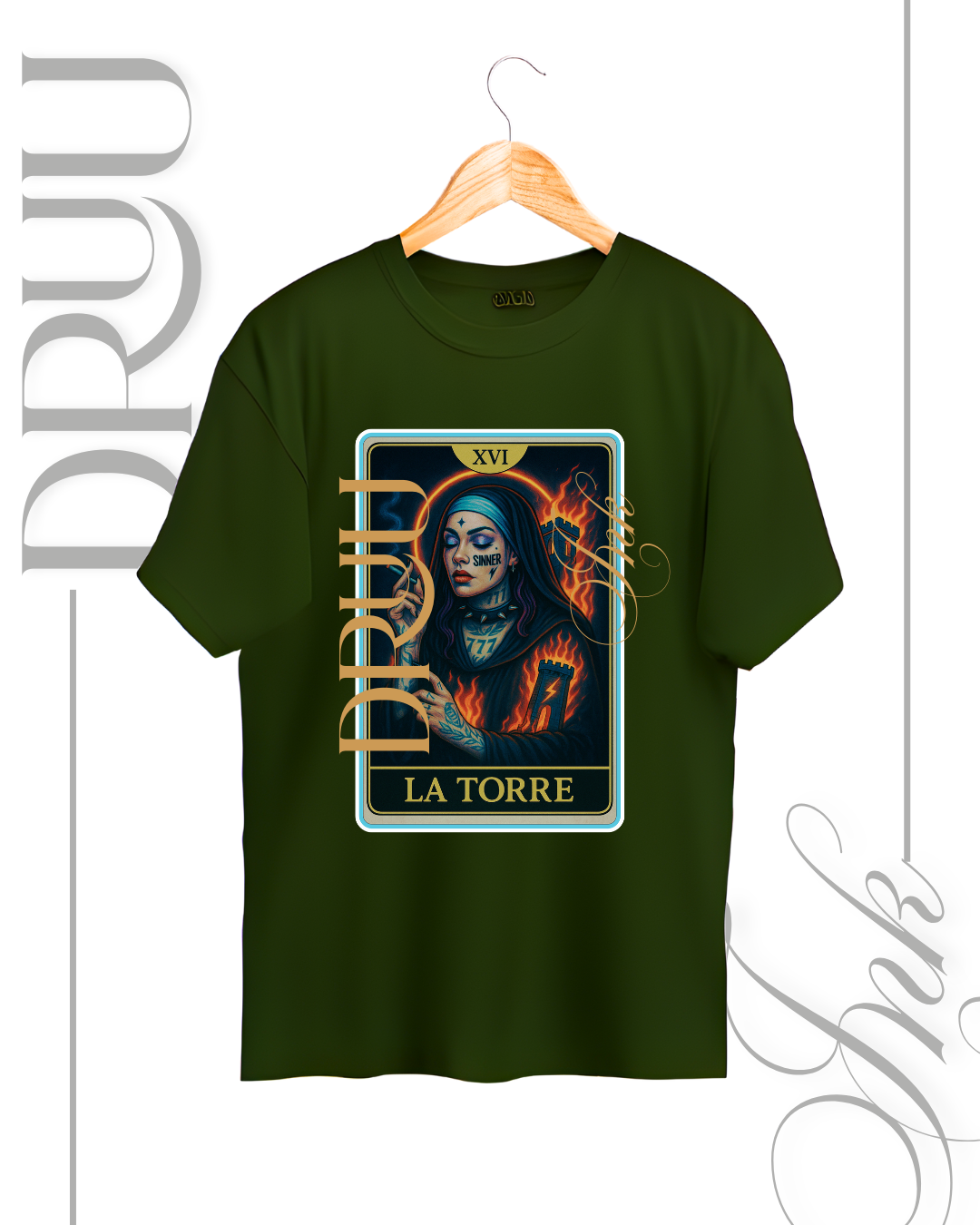 Playera tipo Oversize – Monja Rebelde “La Torre bis”