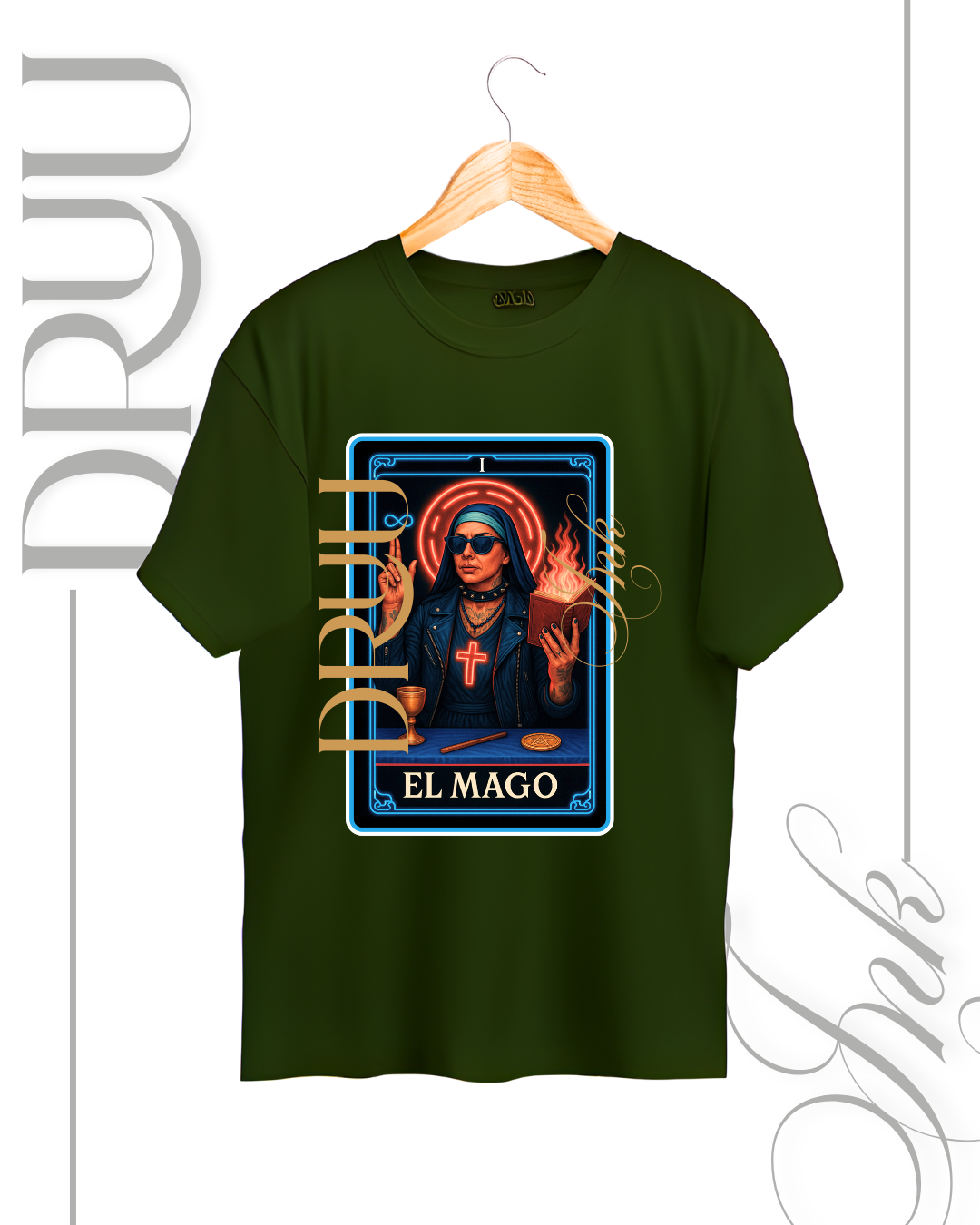 Playera tipo Oversize – Monja Rebelde “El Mago Bis”