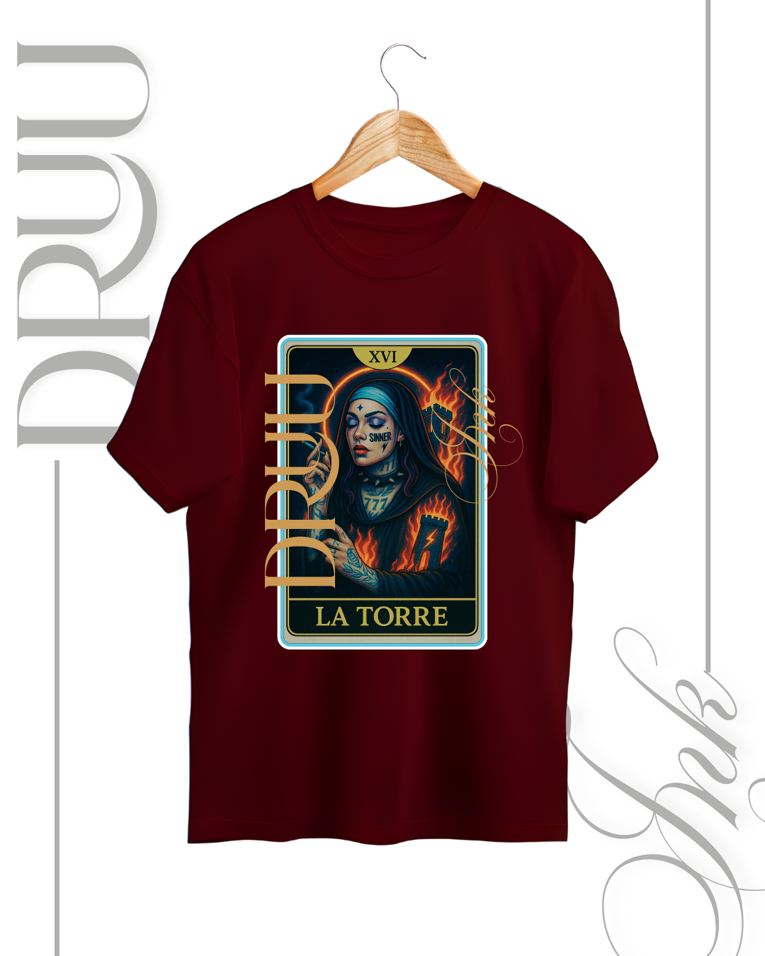 Playera tipo Oversize – Monja Rebelde “La Torre bis”