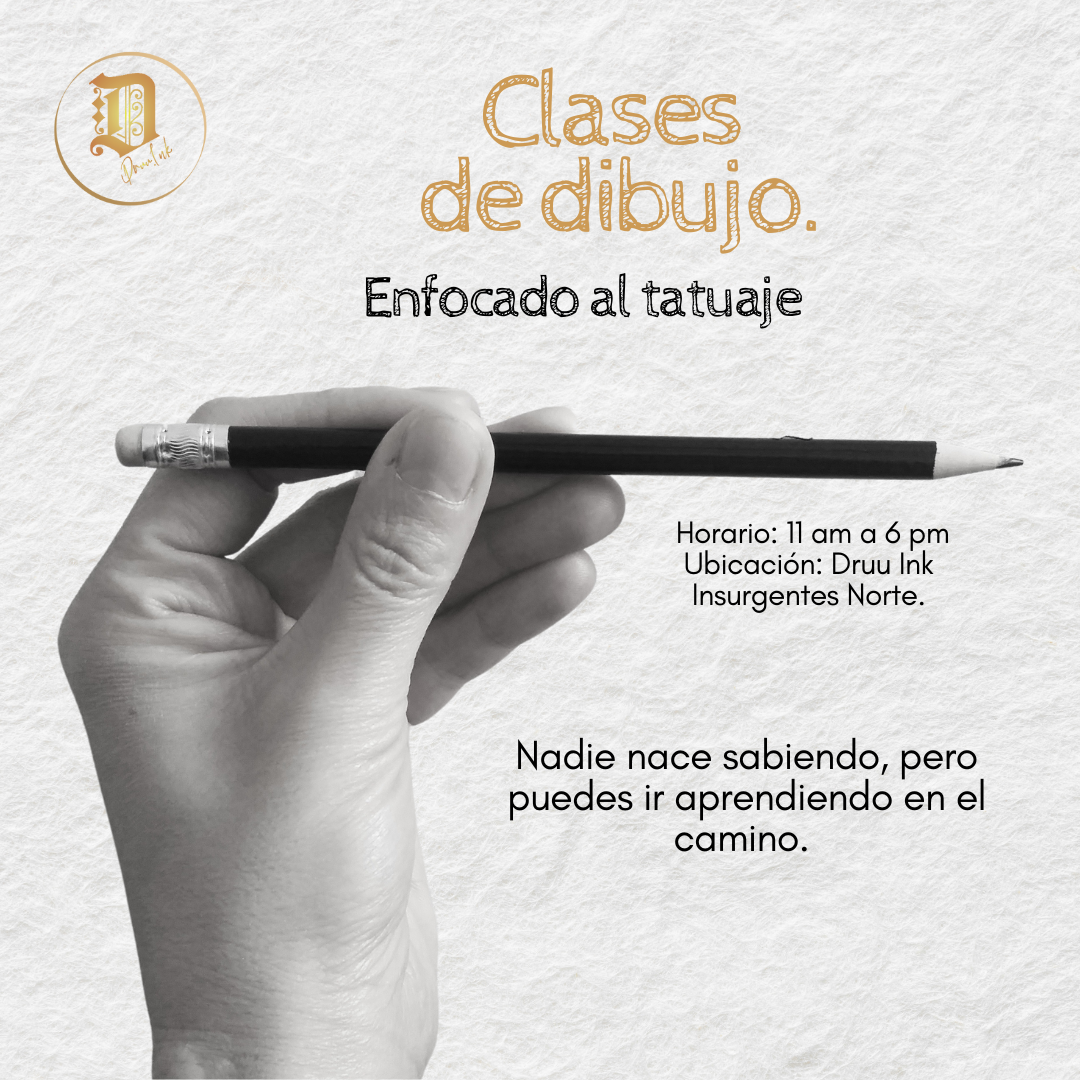 Curso de Dibujo enfocado a Tatuaje