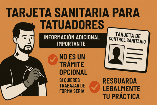 💉 ¿Para qué sirve tener tu tarjeta sanitaria como tatuador?