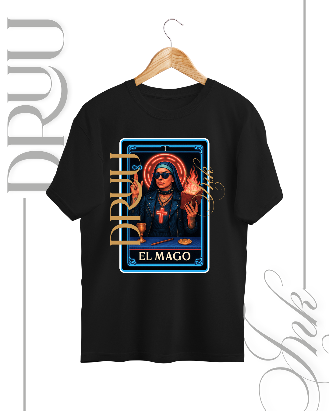 Playera tipo Oversize – Monja Rebelde “El Mago Bis”