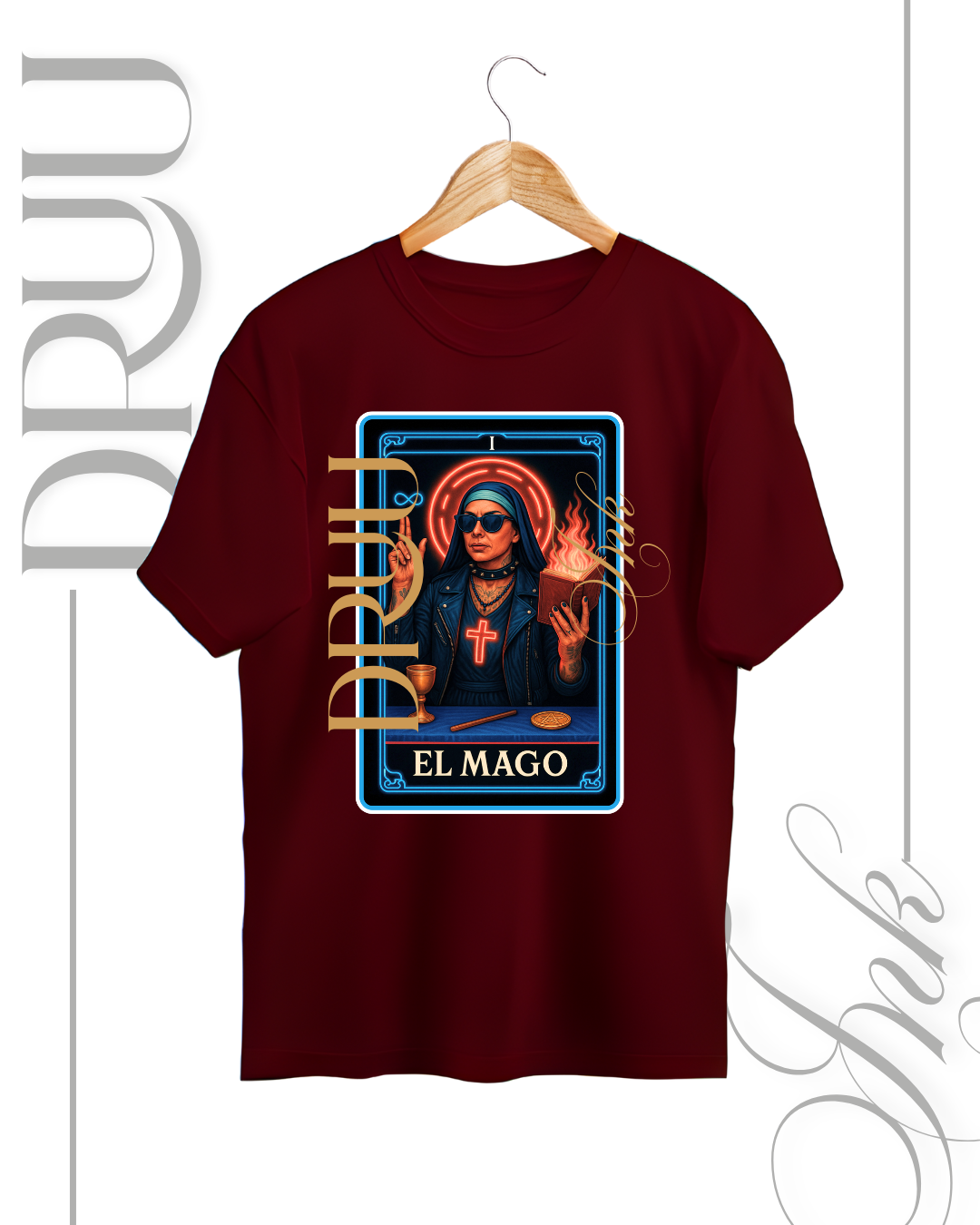 Playera tipo Oversize – Monja Rebelde “El Mago Bis”