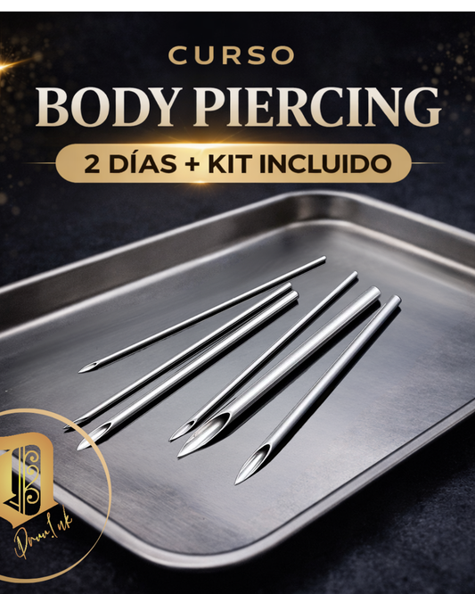 💎 Curso de Body Piercing con Kit Incluido